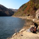 궁리마을진입로 | (74) 가리산 자연휴양림과 물로리 카약킹 - 소양호 오지마을 카약킹