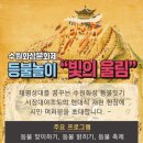 수원화성문화제 등불놀이 '빛의 울림' 이미지