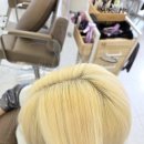 향매로 | 순천미용실 얼룩없는 백금발 페이퍼 뿌리탈색 솔직후기