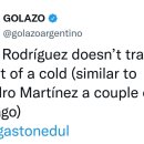 [Gastón Edul] 귀도 로드리게스는 약간의 감기 때문에 훈련 불참 (며칠 전 리산마와 유사) 이미지