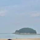 노을에 기댄 언덕 이미지