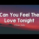 트리니티님신청곡) Can you feel the love tonight - Elton John 이미지