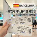 귀국편 핀에어 온라인 체크인과 헬싱기행 탑승 후기-오버부킹 경험