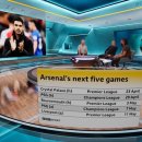 아스날 향후일정 5경기 이미지