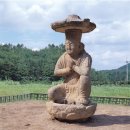 평창 월정사 석조보살좌상 이미지