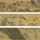 중국 서예 감정 미술품 왜 실크로드 산수 지도가 가짜라고 합니까? 이미지
