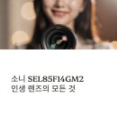 29170-2-A-14 | SEL85F14GM2 소니 단렌즈 추천 장점 단점 후기