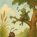 개미와베짱이 이미지