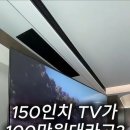 대형 TV 이미지