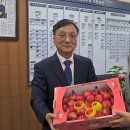 세종시, 충남도의회에 '천도복숭아'로 감사의 뜻 전해 이미지