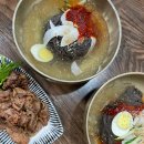 명인면옥농성점 | 광주 냉면 맛집 명인면옥 첨단 숯불비빔냉면 &amp; 숯불물냉면 (내돈내산)
