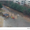 비오는날 수채화 이미지