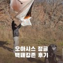 오아시스 정글 캠핑장 백패킹존 강아지와 캠핑 후기