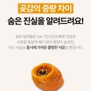 선물하기에 좋은 감사랑 곶감 선물세트로 만든 곶감치즈말이