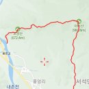 풍암리 고양산 입구 | 고양산 아미산 (강원 홍천 2026.4.29) 수요일