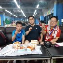 탁구 야간 이미지