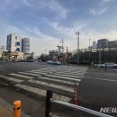 신광초등학교 앞 횡단보도 이미지