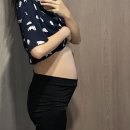 [임신일기] 임신8개월 일상 및 배크기(29-32주), 먹방기록, 임신32주몸무게, 환도선다증상, 백일해주사