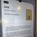 N9001-5 | 국립현대미술관 서울 김창열 전시회에 다녀와서