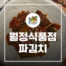 맛있는 반찬 스토어 &lt;월정식품점&gt; 파김치 내돈내산 후기 feat. 월정떼루아