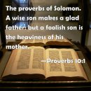 Bible Reading - Proverbs 10:1~10 이미지