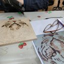 우드버닝 이미지