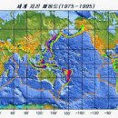 세계(환태평양) 지진 분포도 이미지