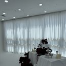 성동삼성쉐르빌상가 | [군포 커튼] 금정삼성쉐르빌 상가 스튜디오 시공 후기: 헤비울도비 쉬폰 커튼과 맞춤 테이블보로 완성한...