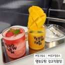 수원 광교 법조타운 생과일 쥬스 맛집 '옐로우팜 광교직영점' 방문 후기