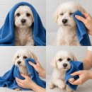 하얀강아지 이미지