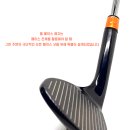 풀페이스 웨지 Full Face Wedge 52 56 60 Black PVD finish 이미지