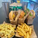 100%소고기패티 수제버거 조례호수공원맛집 슬랩스버거