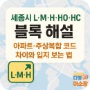H·M공인중개사사무소 | 세종시 L·M·H·HO·HC 블록 해설 - 아파트 · 주상복합 코드 차이와 입지 보는 법