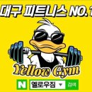 옐로우짐 반고개점 | 대구 반고개 옐로우짐 pt 후기 !