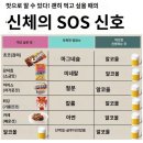 몸이 보내는 sos 신호 이미지