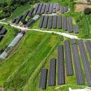 장성 태양광발전소 이미지