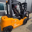 마스트 코리아 | [출고/충주] 항차 3톤 리튬 지게차, 3단 마스트 &amp; 양개식 자동발 &amp; 사이드시프트 출고!