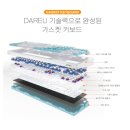 거일수입품 | 다얼유 A104PRO 아이스블루~ 유무선 가스켓 핫스왑 키보드! 바이올렛 골드 프로 스위치