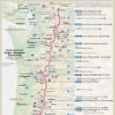 페시픽 크레스 트레일: 케네다 에서 미국 와싱톤주 195 마일 (~310 키로); 7월 23일 -8월 6일 이미지