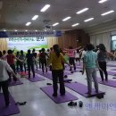 힐링 요가 교실 이미지