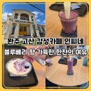 고산농장 | 블루베리 향 가득한 완주 고산 ‘카페 인씨네’ 방문기｜요거트 스무디 후기