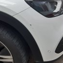 벤츠 GLE300d 범퍼 부분도색 작업 입니다. 이미지