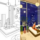 캐릭터 드로잉 이미지