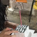 유정O.A | 해피베어데이 평촌 할많이 많아 레터링 케이크 예약주문 후기