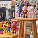 아트워크숍 아크릴화 작품반 | 삼성전자 단체미술 클래스 후기 — 동탄에서 진행된 아크릴화 &amp; 베어브릭 아트 워크숍 / 뮤즈리나스튜디오