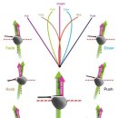 드라이버 스윙별 공방향 이미지