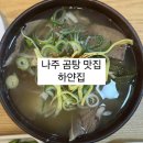 전남 나주 곰탕 내돈내산 맛집 1910년부터 4대째 이어오는 나주곰탕 원조 [ 하얀집 ]
