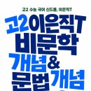 개념 쏙쏙 국어문법 | [목동예섬] 고2 이은직T 비문학 &amp; 문법 개념특강
