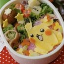 캐릭터 푸드아트 이미지