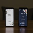 디자인다소 | [모바일청첩장 만들기] 살롱드레터, 데어무드 솔직 비교 후기